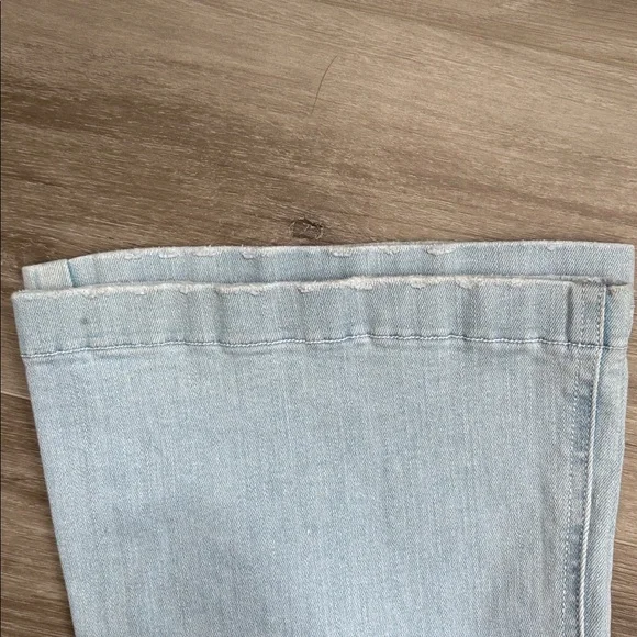 SPANX Flare Retro Light Blue Jeans Leggings - Picture 7 of 7